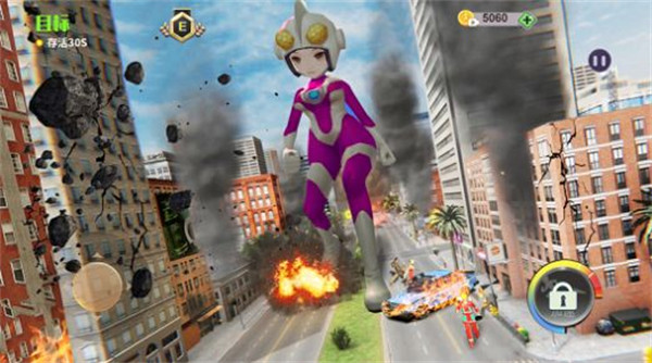模拟女巨人踩城市-游戏截图4